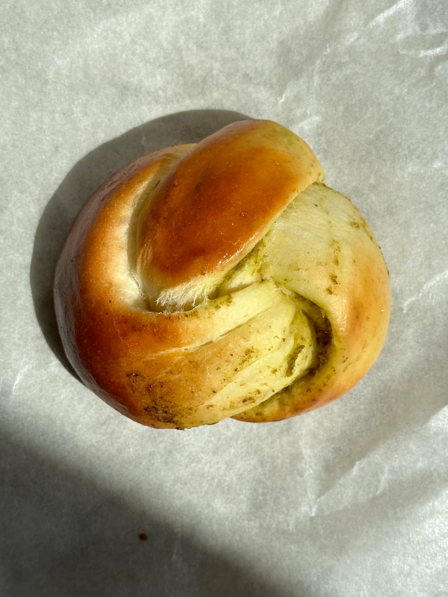 Challah au pesto maison 