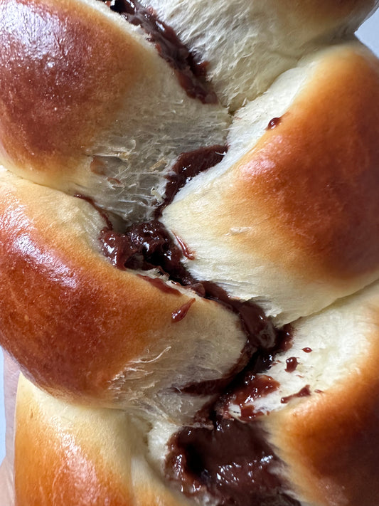 La Challah au chocolat noir 