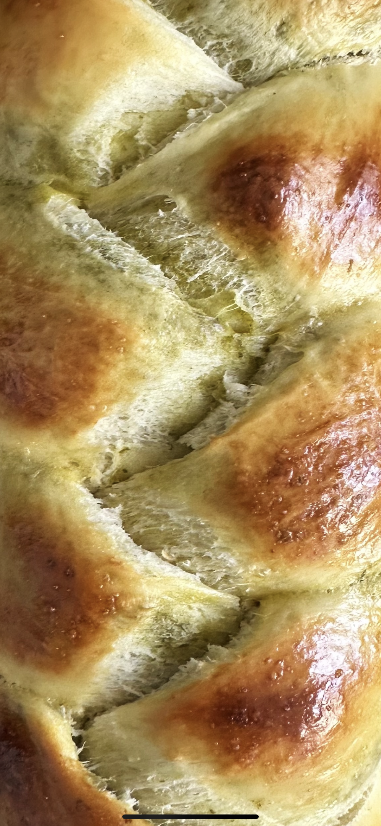 Challah au pesto maison 