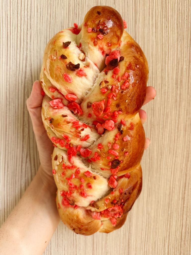 Pinky Praline Challah